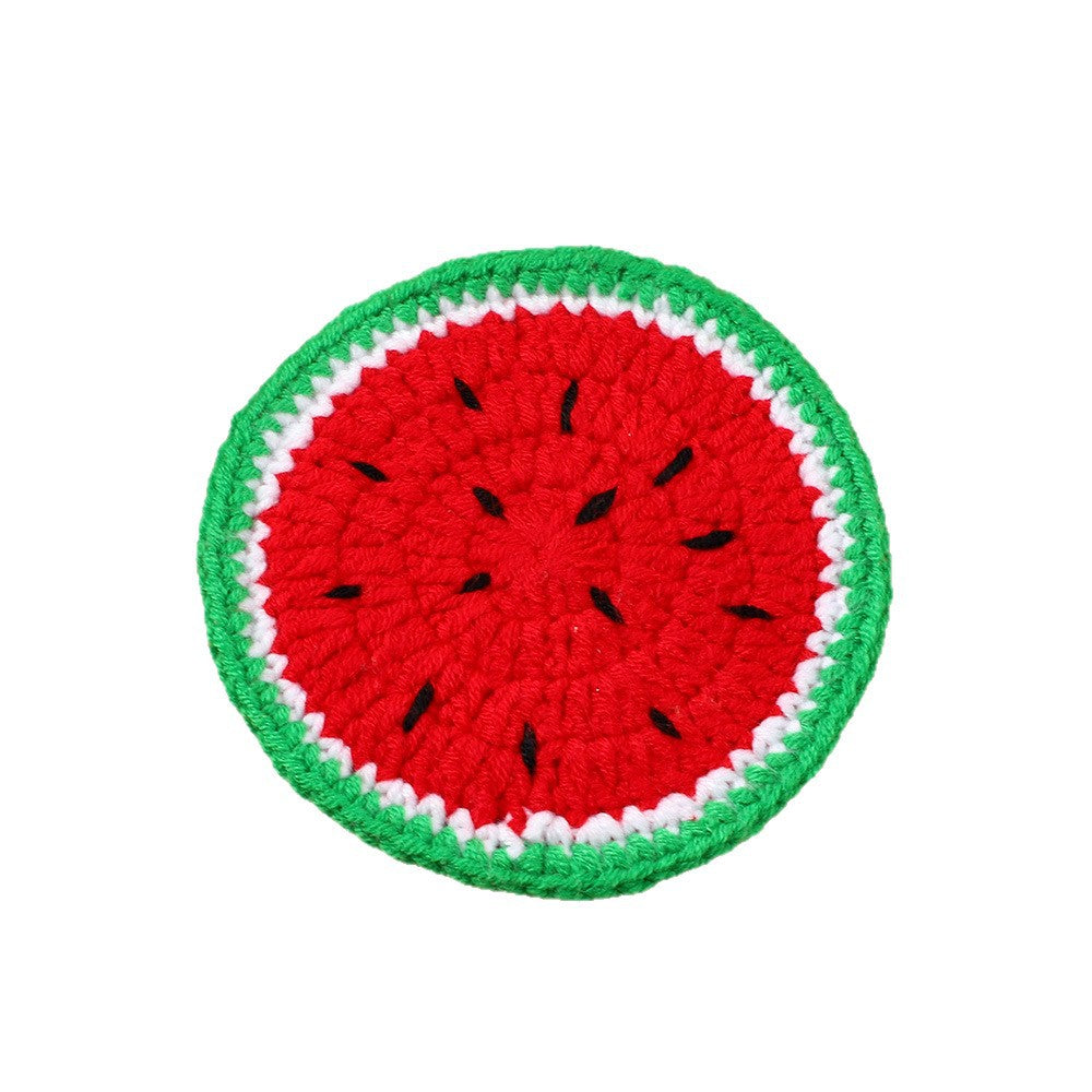 Crochet Fruit Coaster | Kelmera
