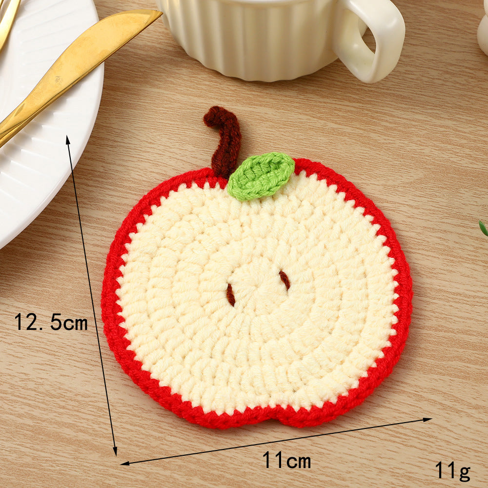 Crochet Fruit Coaster | Kelmera