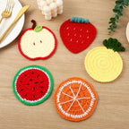 Crochet Fruit Coaster | Kelmera