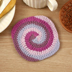 Crochet Spiral Coaster | Kelmera