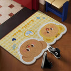 Cuddly Bear-Themed Indoor Area Mat | Kelmera