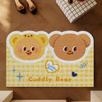 Cuddly Bear-Themed Indoor Area Mat | Kelmera