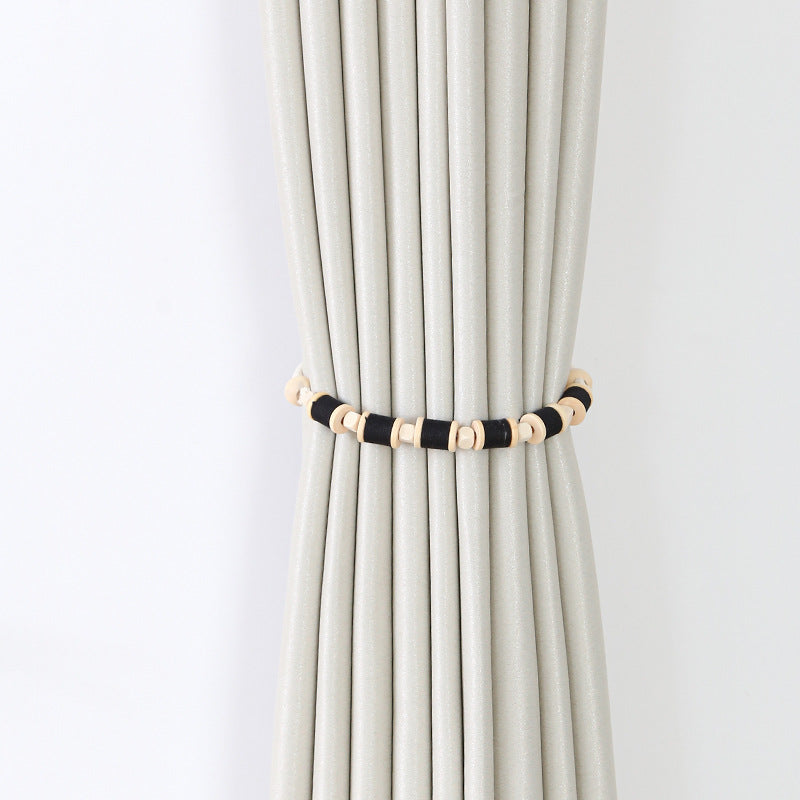 Curtain Holder Gray Black | Kelmera