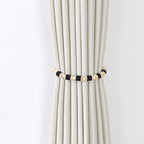 Curtain Holder Gray Black | Kelmera