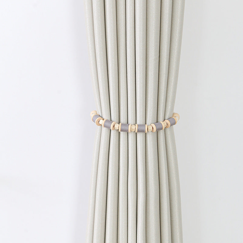 Curtain Holder Gray Black | Kelmera