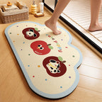 Cute Animal-Themed Memory Foam Bath Mat | Kelmera
