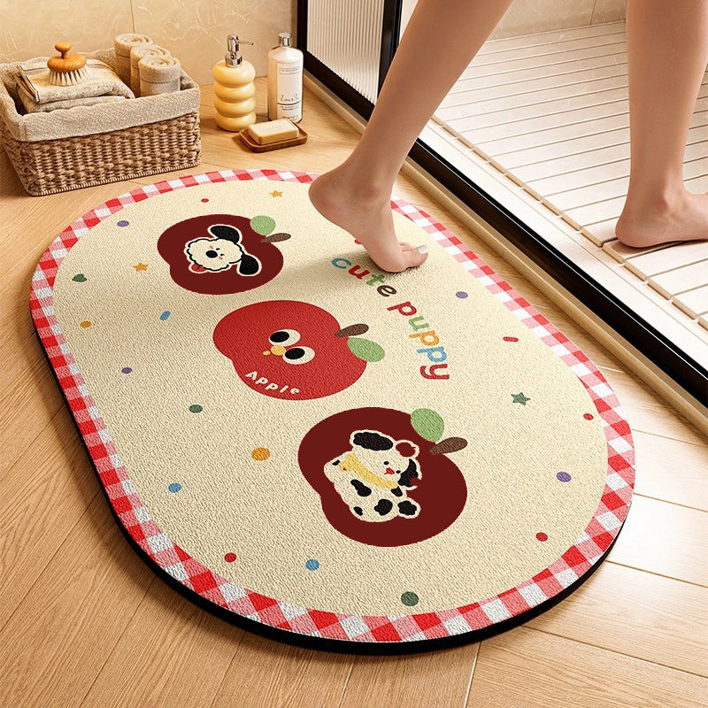 Cute Animal-Themed Memory Foam Bath Mat | Kelmera