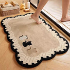 Cute Animal-Themed Plush Bath Mat | Kelmera