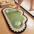 Cute Animal-Themed Plush Bath Mat | Kelmera