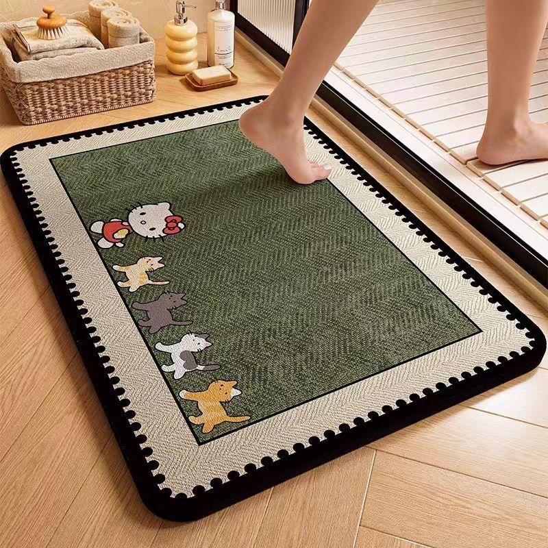 Cute Animal-Themed Plush Bath Mat | Kelmera
