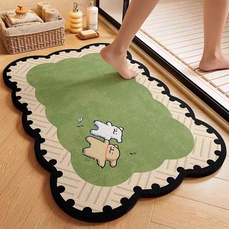 Cute Animal-Themed Plush Bath Mat | Kelmera