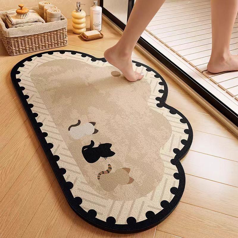 Cute Animal-Themed Plush Bath Mat | Kelmera