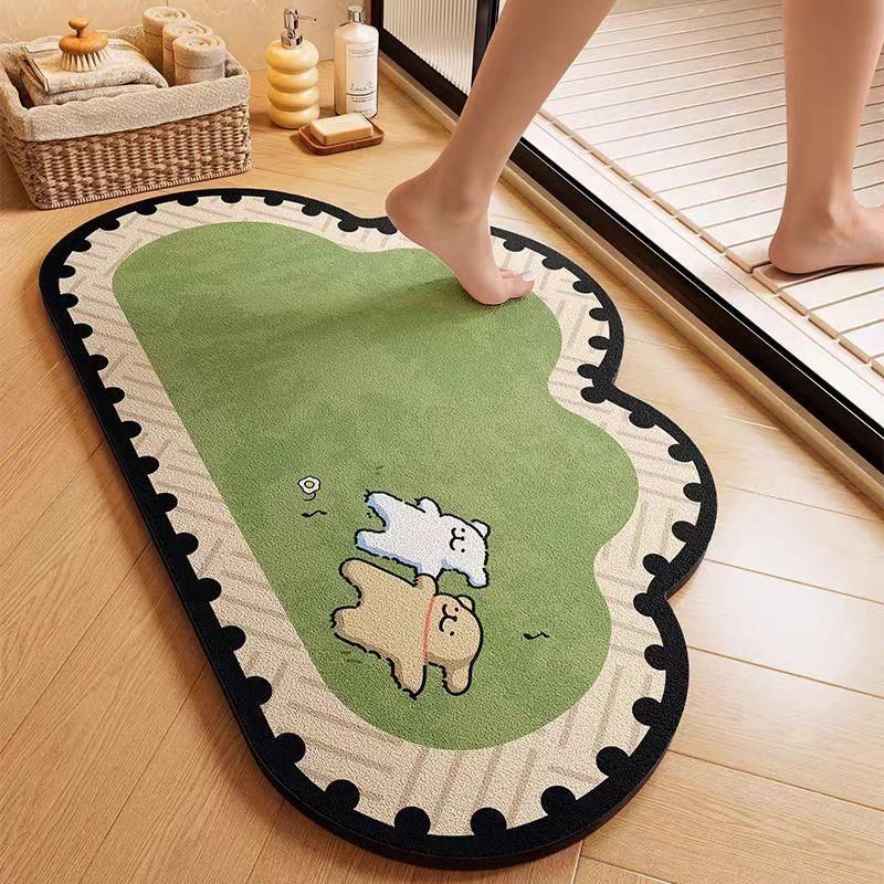 Cute Animal-Themed Plush Bath Mat | Kelmera