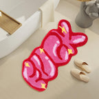 Cute Bunny-Shaped Bath Mat | Kelmera