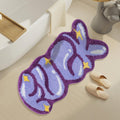 Cute Bunny-Shaped Bath Mat | Kelmera