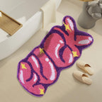 Cute Bunny-Shaped Bath Mat | Kelmera