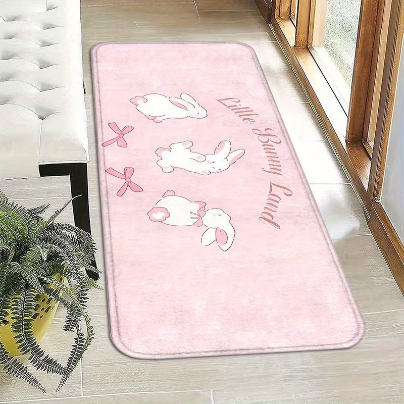 Cute Bunny Shaped Decorative Area Rug | Kelmera