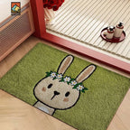 Cute Bunny Shaped Decorative Area Rug | Kelmera