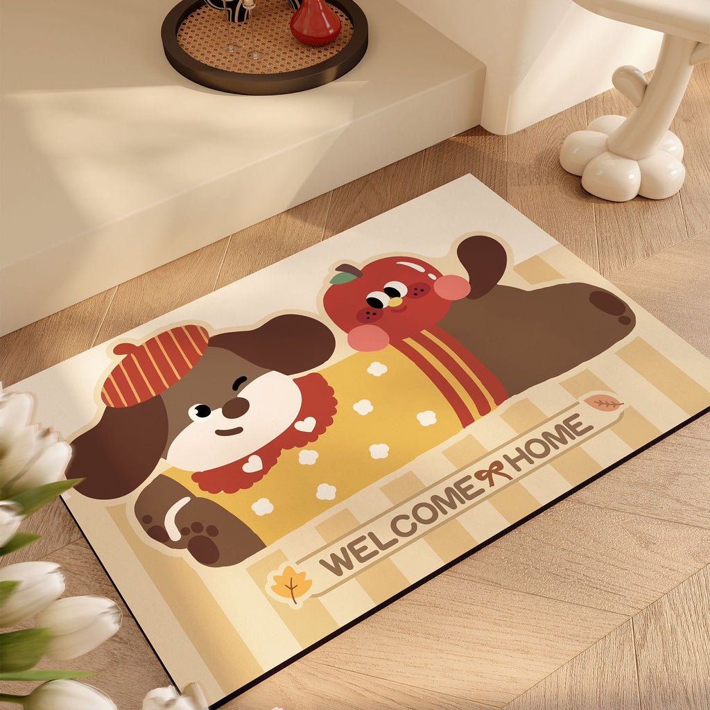 Cute Cartoon Animal Bath Mat | Kelmera