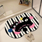 Cute Cartoon Animal Bath Mat | Kelmera