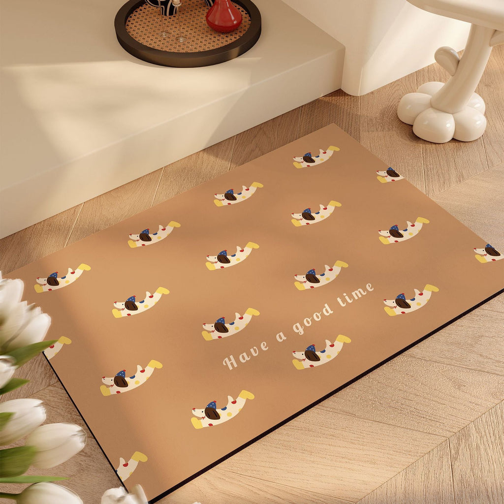 Cute Cartoon Animal Bath Mat | Kelmera