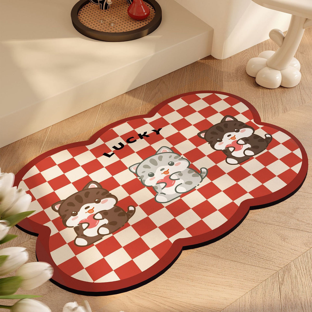 Cute Cartoon Animal Bath Mat | Kelmera