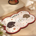 Cute Cartoon Animal Bath Mat | Kelmera