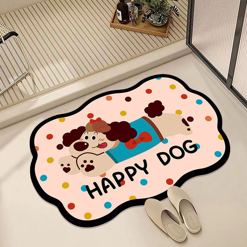 Cute Cartoon Animal Bath Mat | Kelmera