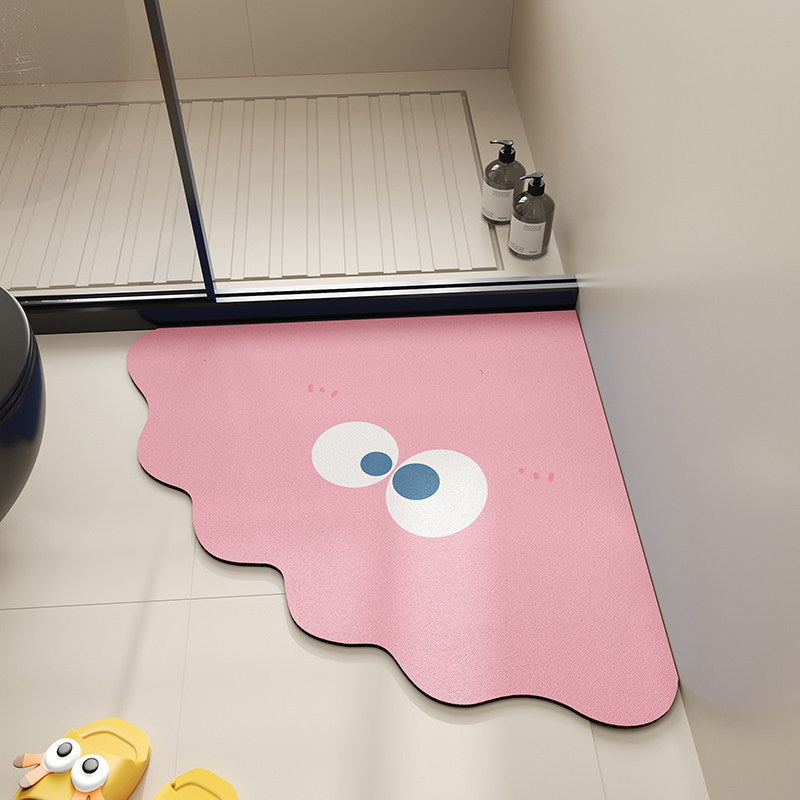 Cute Cartoon Animal-Themed Bath Mat | Kelmera