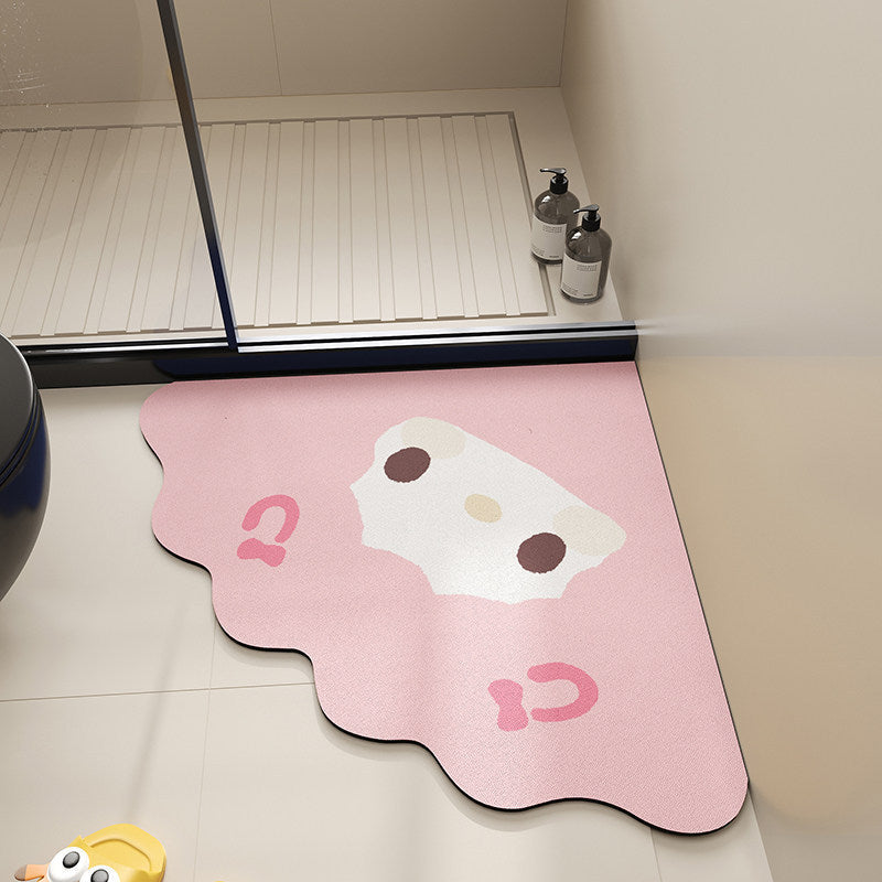 Cute Cartoon Animal-Themed Bath Mat | Kelmera