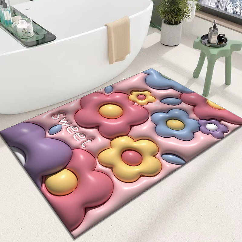 Cute Cartoon Cat Shape Bath Mat | Kelmera