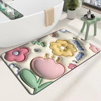 Cute Cartoon Cat Shape Bath Mat | Kelmera