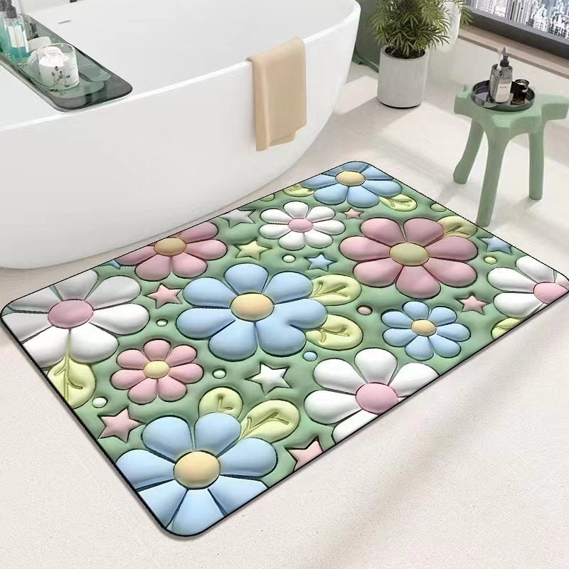 Cute Cartoon Cat Shape Bath Mat | Kelmera