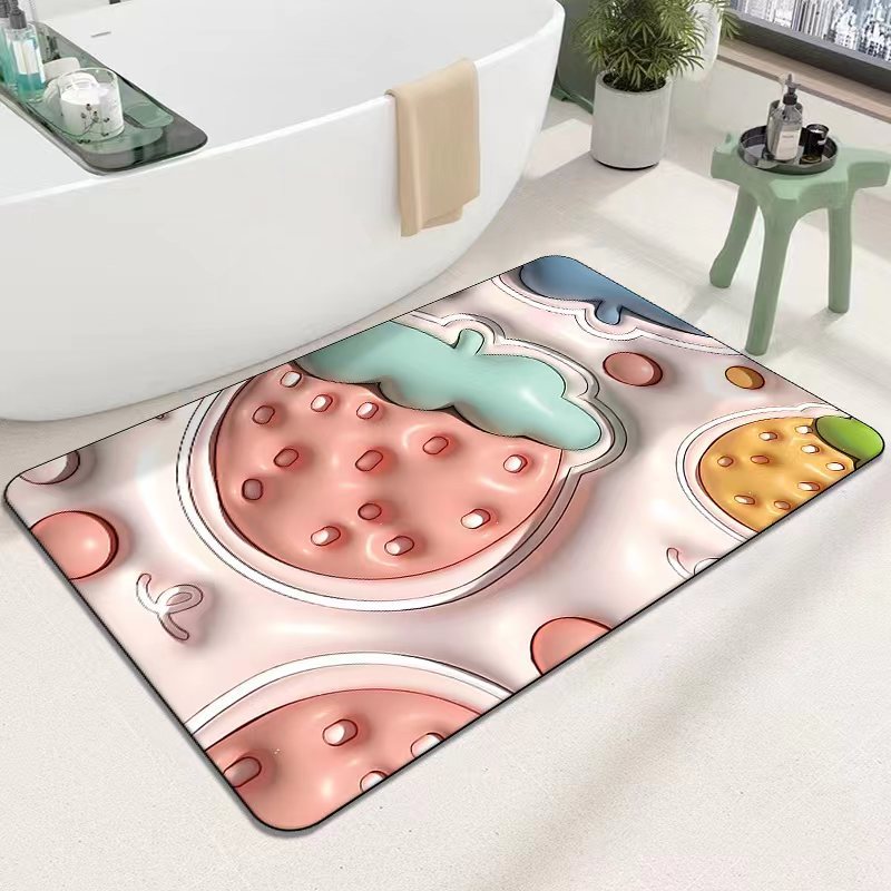 Cute Cartoon Cat Shape Bath Mat | Kelmera