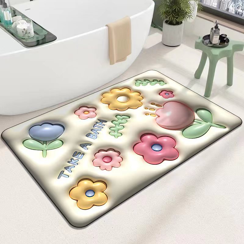 Cute Cartoon Cat Shape Bath Mat | Kelmera