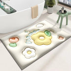 Cute Cartoon Cat Shape Bath Mat | Kelmera