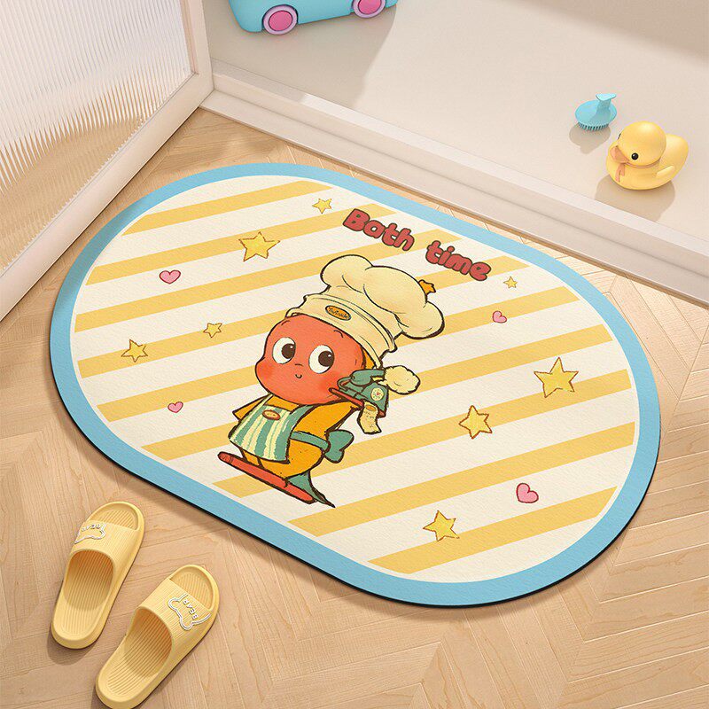 Cute Cartoon Character Welcome Mat | Kelmera