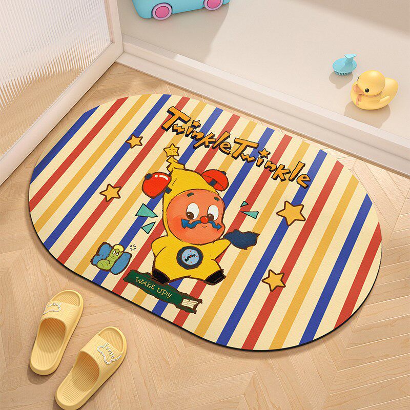 Cute Cartoon Character Welcome Mat | Kelmera