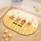 Cute Cartoon Character Welcome Mat | Kelmera