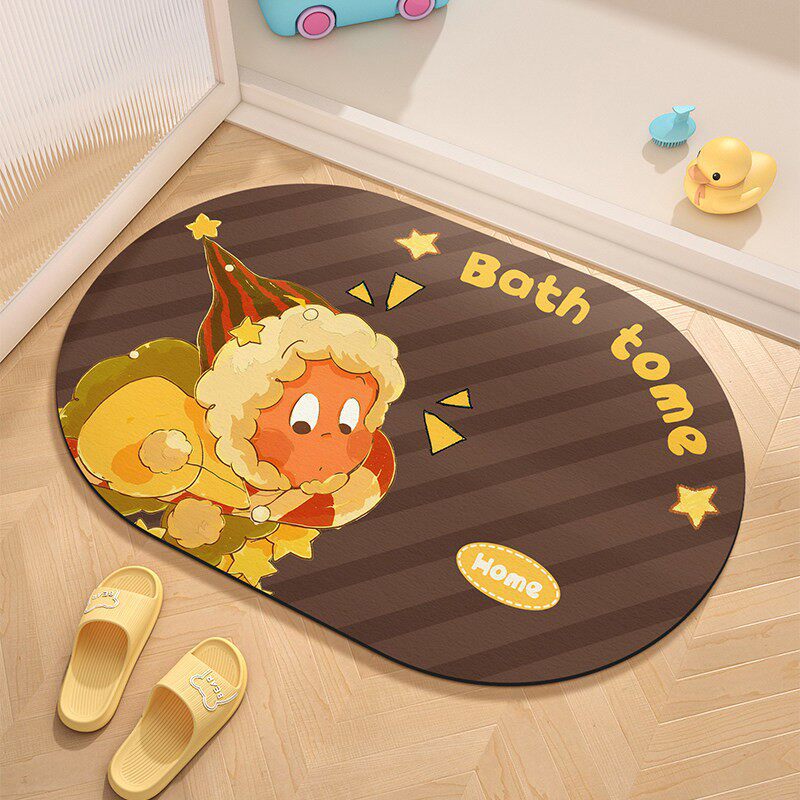 Cute Cartoon Character Welcome Mat | Kelmera