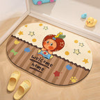 Cute Cartoon Character Welcome Mat | Kelmera