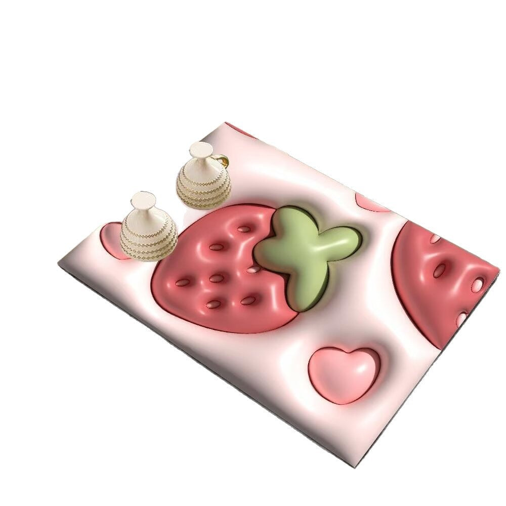 Cute Cartoon Dog-Themed Kitchen Mat | Kelmera
