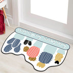Cute Cartoon Dog Welcome Mat | Kelmera