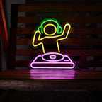 Cute Cartoon Mushroom Neon LED Wall Light with Acrylic Back | Kelmera
