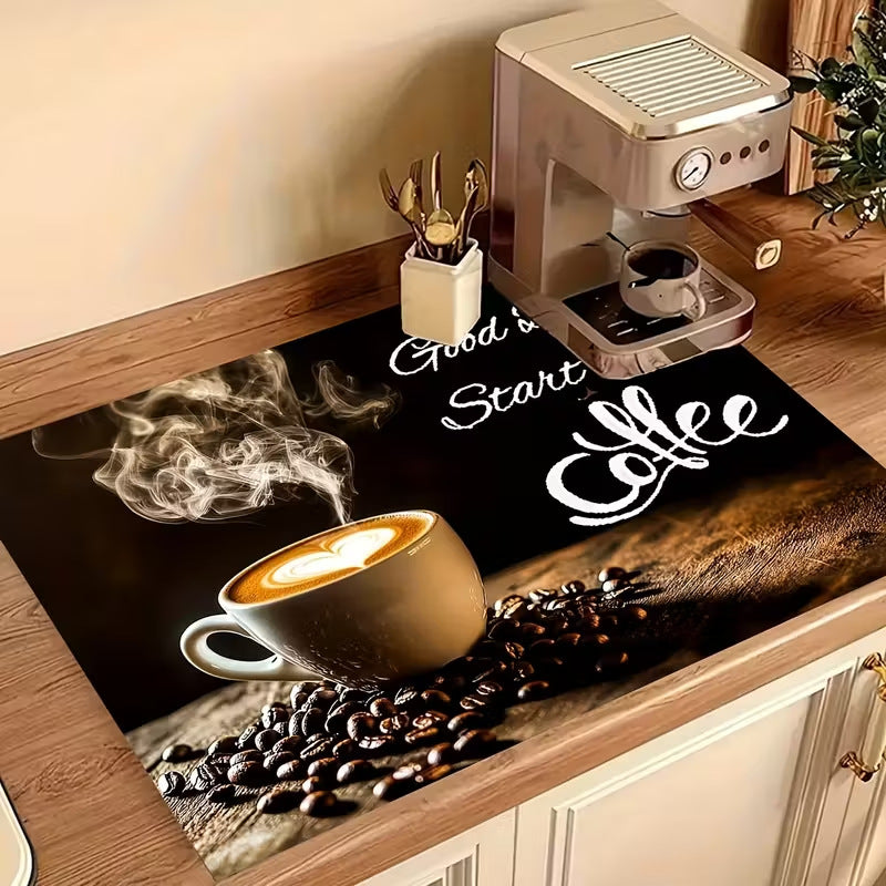 Cute Cartoon Sheep-Patterned Kitchen Mat | Kelmera