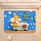 Cute Cartoon-Themed Plush Area Mat | Kelmera