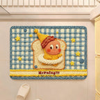 Cute Cartoon-Themed Plush Area Mat | Kelmera