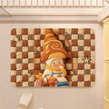 Cute Cartoon-Themed Plush Area Mat | Kelmera
