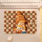 Cute Cartoon-Themed Plush Area Mat | Kelmera