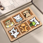 Cute Cartoon-Themed Welcome Mat | Kelmera